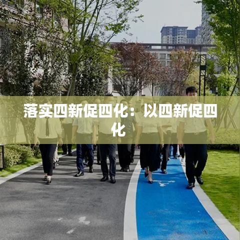 落实四新促四化：以四新促四化 