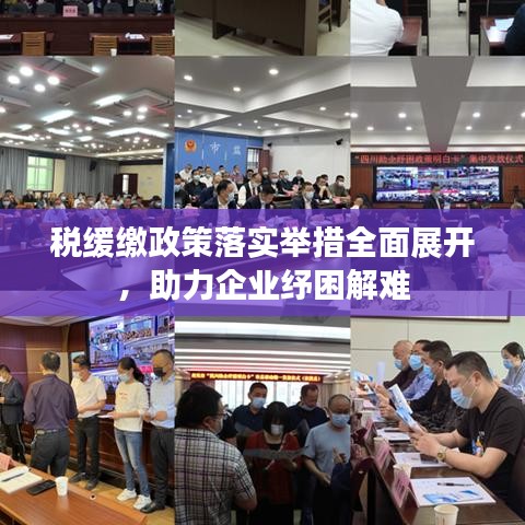 税缓缴政策落实举措全面展开，助力企业纾困解难