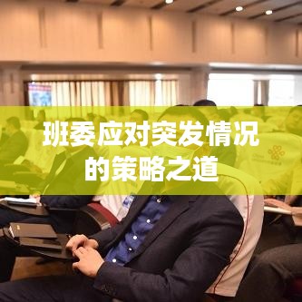 班委应对突发情况的策略之道
