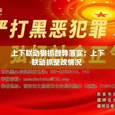 上下联动狠抓督导落实：上下联动抓整改情况 