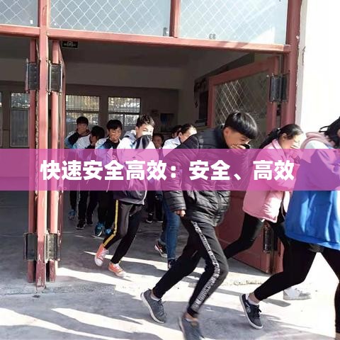 快速安全高效：安全、高效 