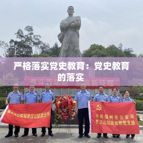 严格落实党史教育：党史教育的落实 