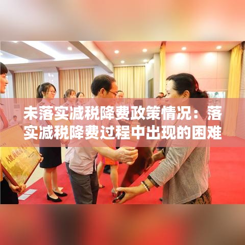 未落实减税降费政策情况：落实减税降费过程中出现的困难和建议 