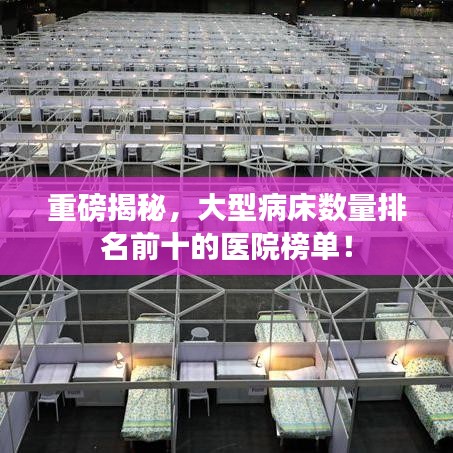 重磅揭秘，大型病床数量排名前十的医院榜单！