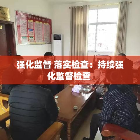 强化监督 落实检查：持续强化监督检查 