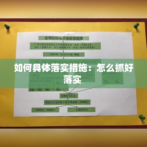 如何具体落实措施：怎么抓好落实 