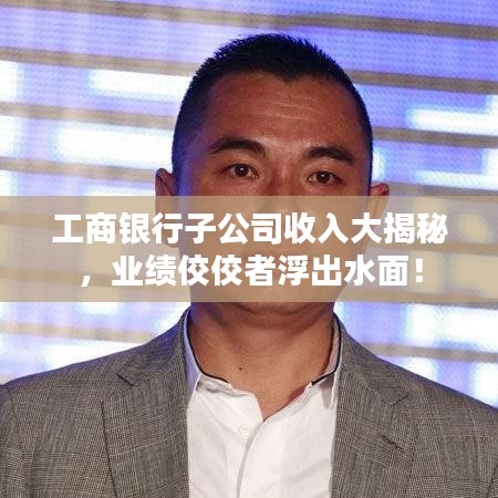 工商银行子公司收入大揭秘，业绩佼佼者浮出水面！
