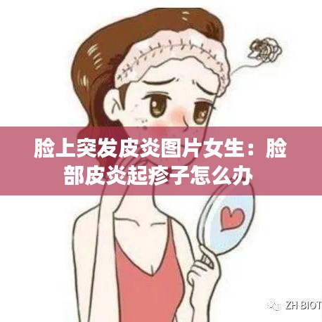 脸上突发皮炎图片女生：脸部皮炎起疹子怎么办 