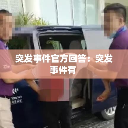 突发事件官方回答：突发事件有 