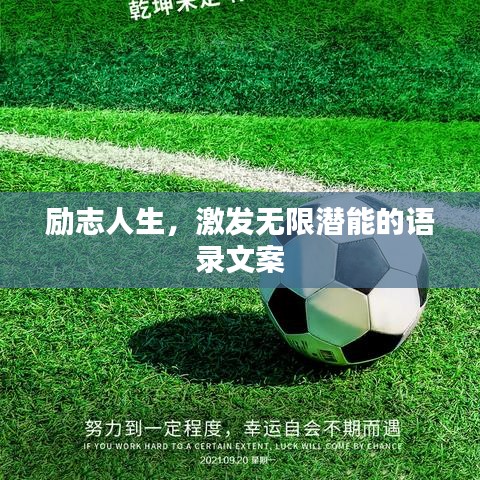 励志人生，激发无限潜能的语录文案