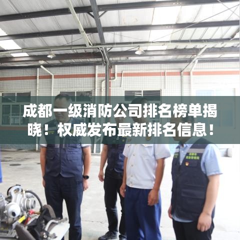 成都一级消防公司排名榜单揭晓！权威发布最新排名信息！