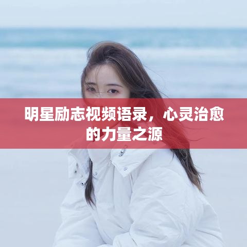 明星励志视频语录，心灵治愈的力量之源