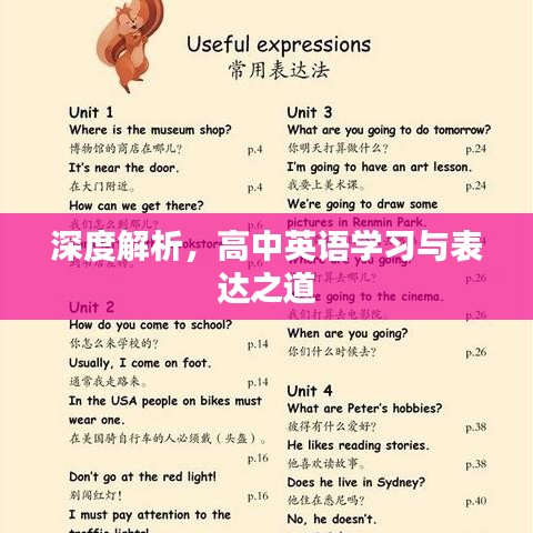深度解析，高中英语学习与表达之道