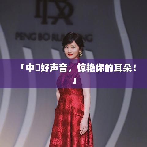 「中囩好声音，惊艳你的耳朵！」