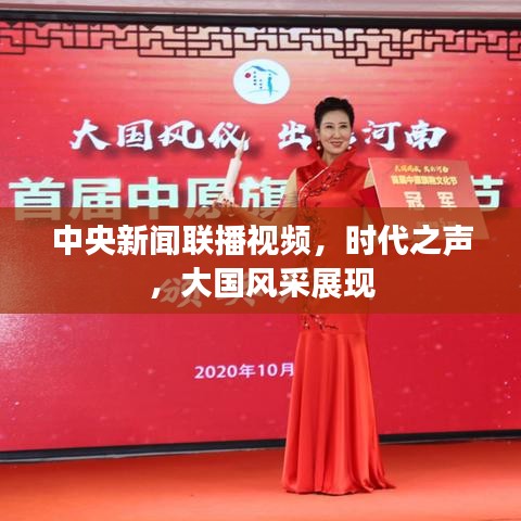 中央新闻联播视频，时代之声，大国风采展现