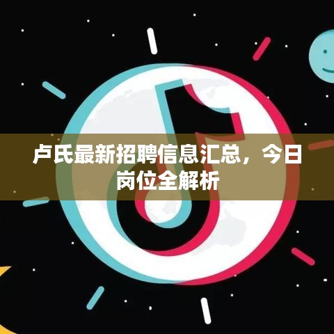 卢氏最新招聘信息汇总，今日岗位全解析