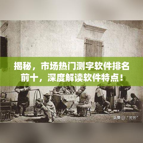 揭秘，市场热门测字软件排名前十，深度解读软件特点！