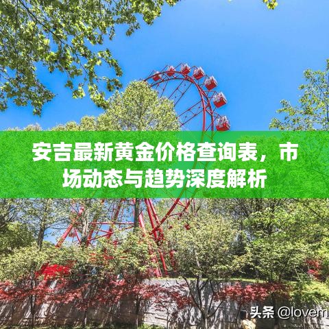 安吉最新黄金价格查询表，市场动态与趋势深度解析