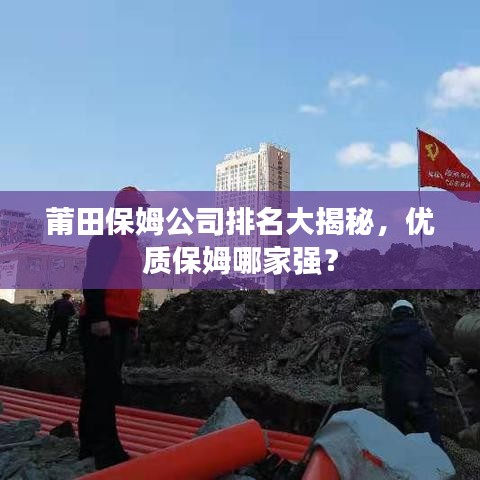 莆田保姆公司排名大揭秘，优质保姆哪家强？