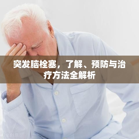 突发脑栓塞，了解、预防与治疗方法全解析